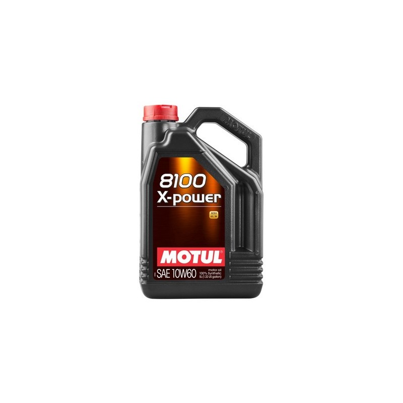 10W60 MOTUL 8100 X-POWER 5L